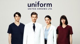〈uniform UNITED ARROWS LTD.〉から白衣・スクラブの販売が開始！白衣の新たなスタンダードへ